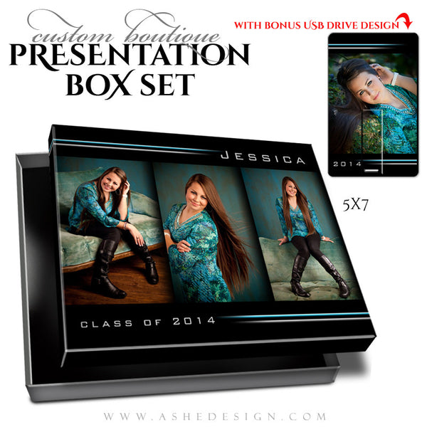 Boutique Presentation Box Set | Streak Of Light 5x7 + USB
