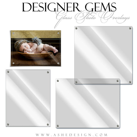 Designer Gems | Glass Photo Overlays full set