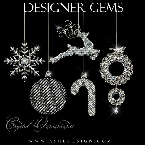 Designer Gems for Photoshop | Crystal Ornaments