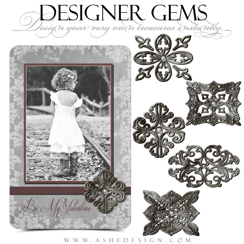Pewter And Pearl Embellishments full set web display