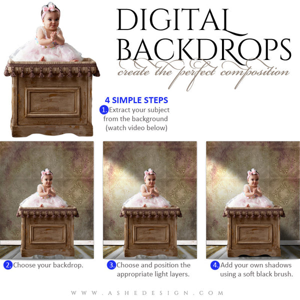 Digital Props - Backdrops - Savannah How To web display
