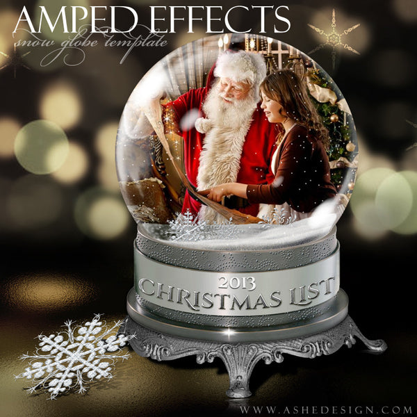 Ashe Design | Snow Globe Amped Effect Example 2 template
