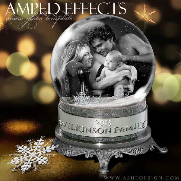 Ashe Design | Snow Globe Amped Effect Example 3 template