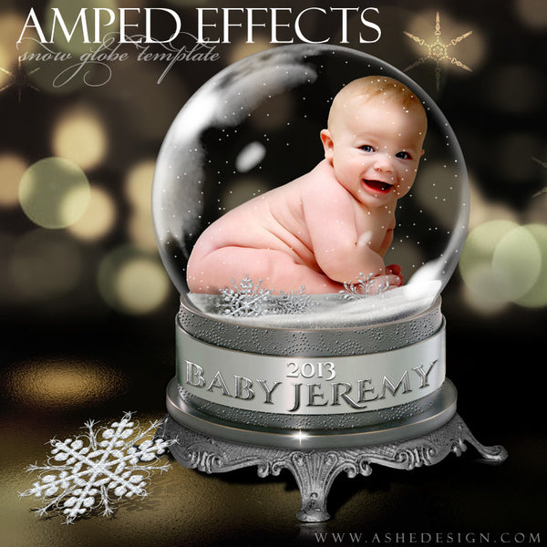 Ashe Design | Snow Globe Amped Effect Example 5 template