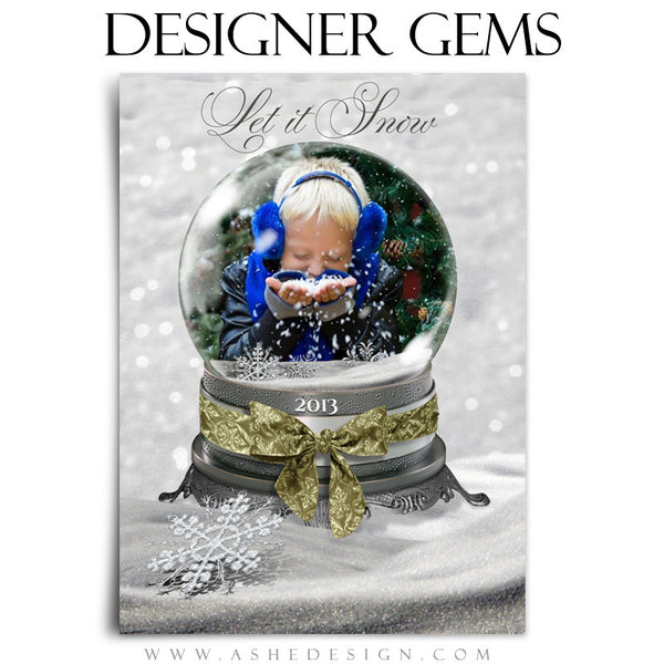 Designer Gems - Silver Damask Ribbons example web display