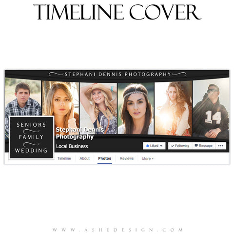 Across The Board Timeline Cover Template