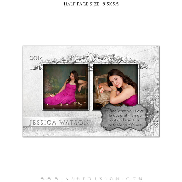 Softly Spoken - Yearbook Templates for Photographers