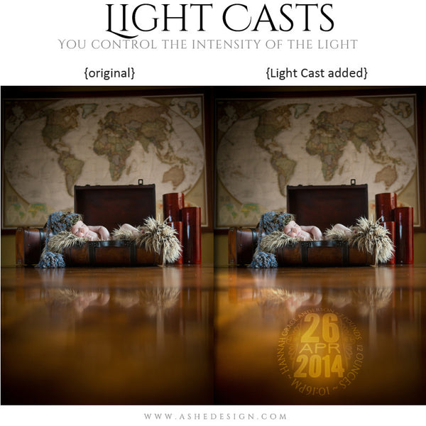 Digital Props for Photographers | Light Casts Babies example3