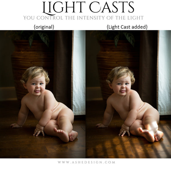 Digital Props Light Casts | Blinds example 1