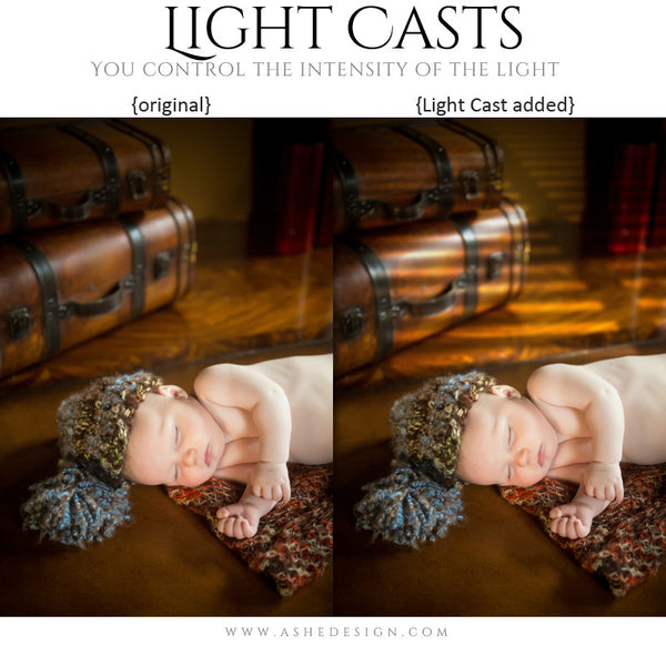 Digital Props Light Casts | Blinds example 2