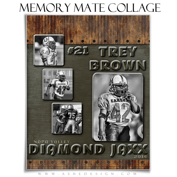 Urban Blade - Sports Memory Mate Templates for Photographers