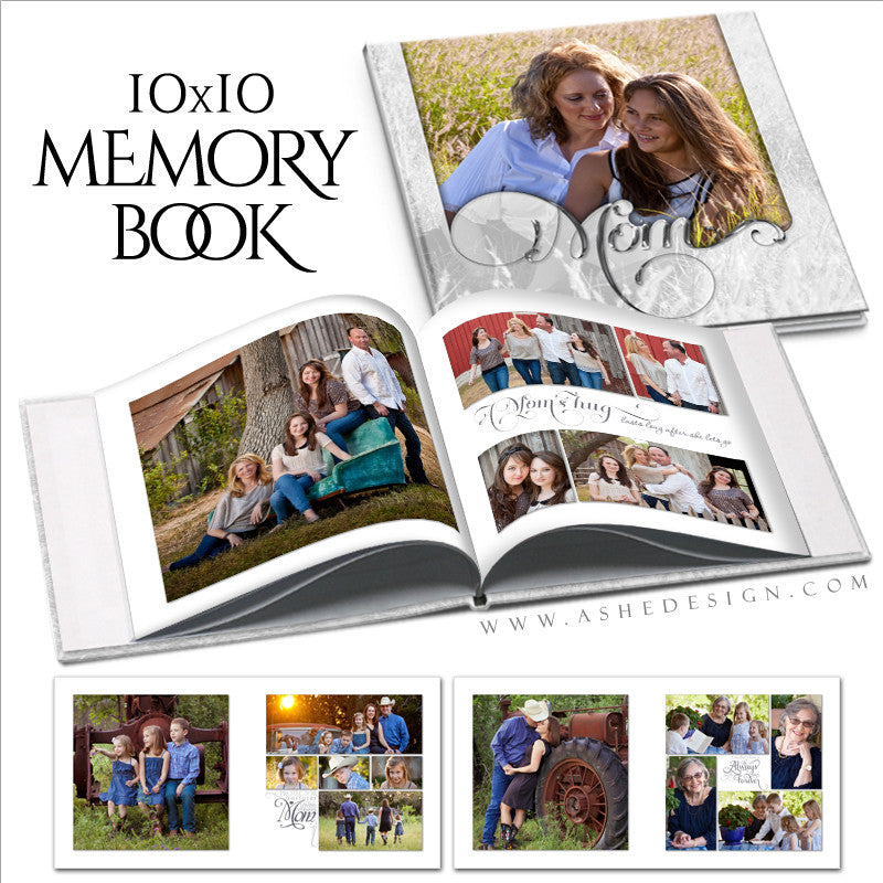 Simply Worded Mom - 10x10 P BK Open Book web display