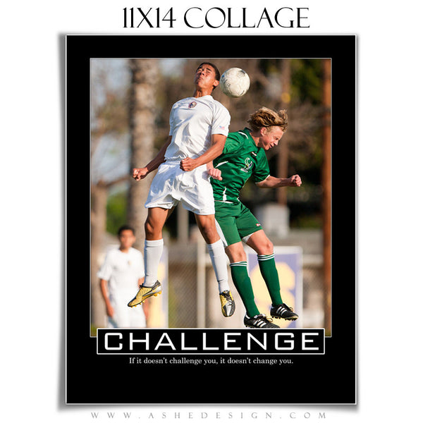Motivational Collage 11x14 | Challenge