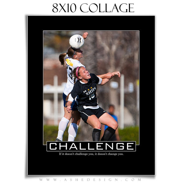 Motivational Collage 8x10 | Challenge