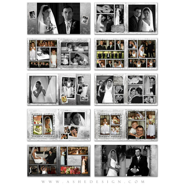 Wedding Photo Book 10x10 - Softly Spoken