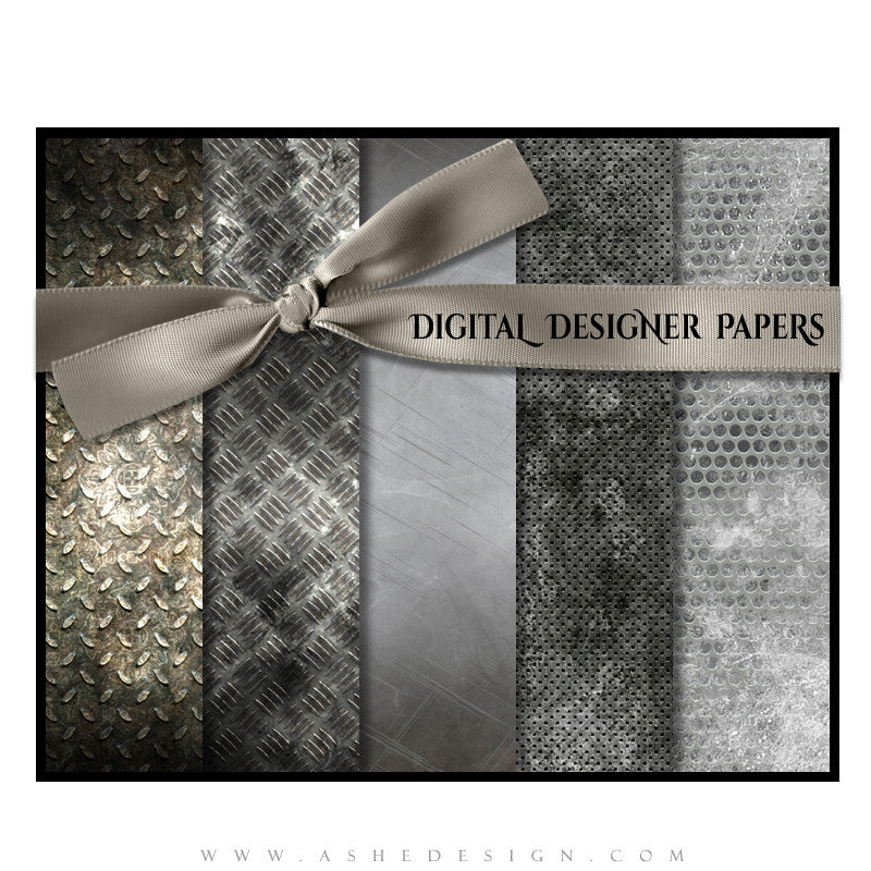 Digital Papers | Stainless Steel set