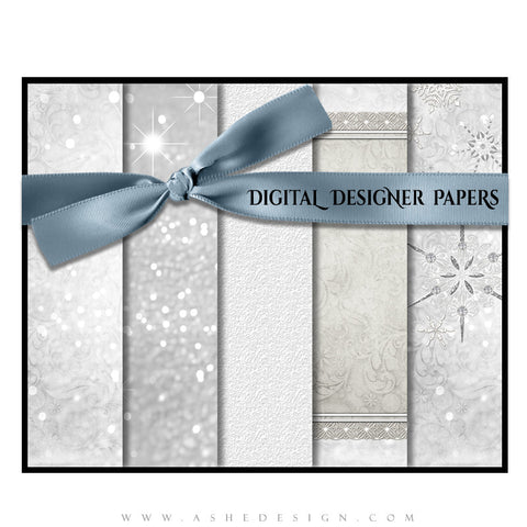 Snow Babies Digital Papers Full Set web display