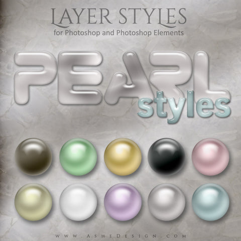 Photoshop Styles | Pearl