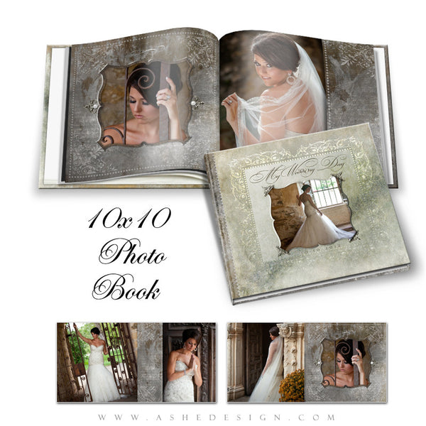 Ashe Design | Framed | 10x10 Photo Book open book