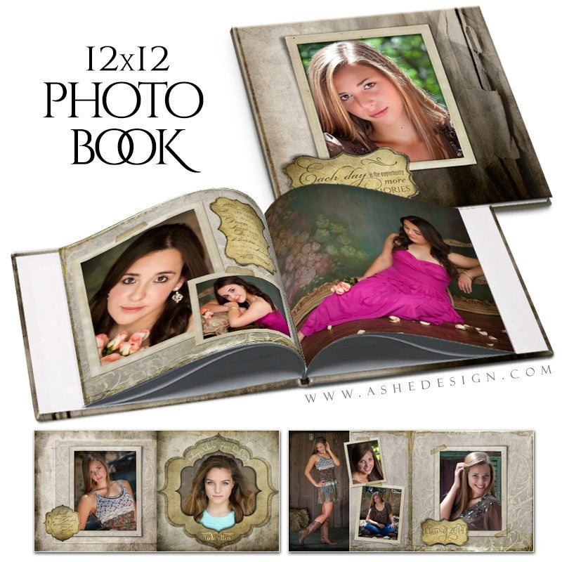 Photo Book 12x12 | Unwritten open book