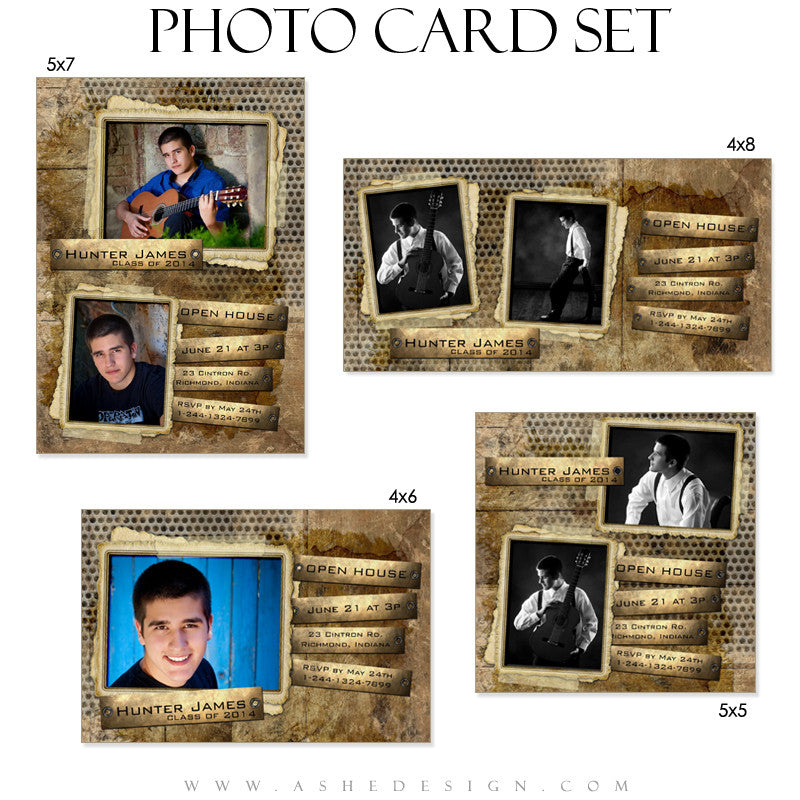 Hunter James Photo Cards full web display