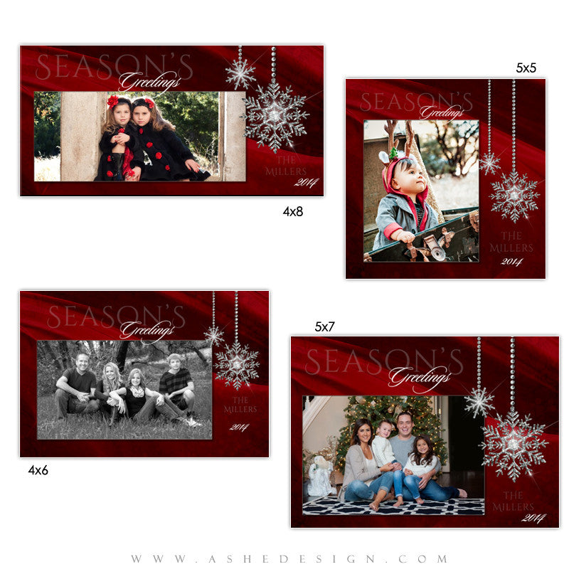 Christmas Photo Card Templates | Noel