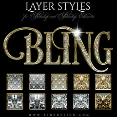 Designer Gems - Photoshop Style Set - Bling