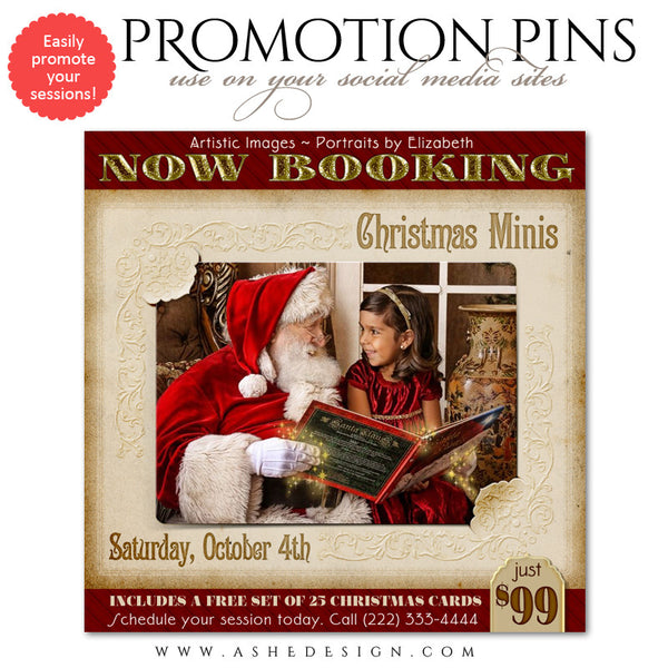 Timeline Promotional Pin | Classic Christmas