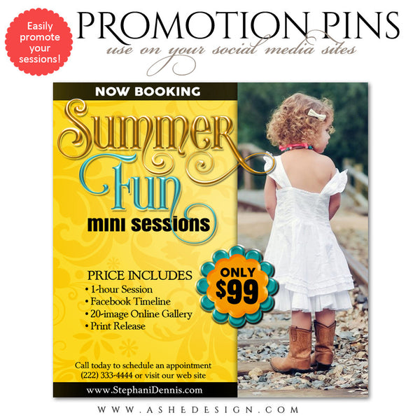 Timeline Promotional Pin | Summer Fun