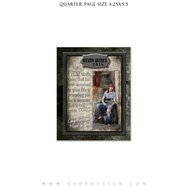 Wrought Iron Yearbook Photography Templates