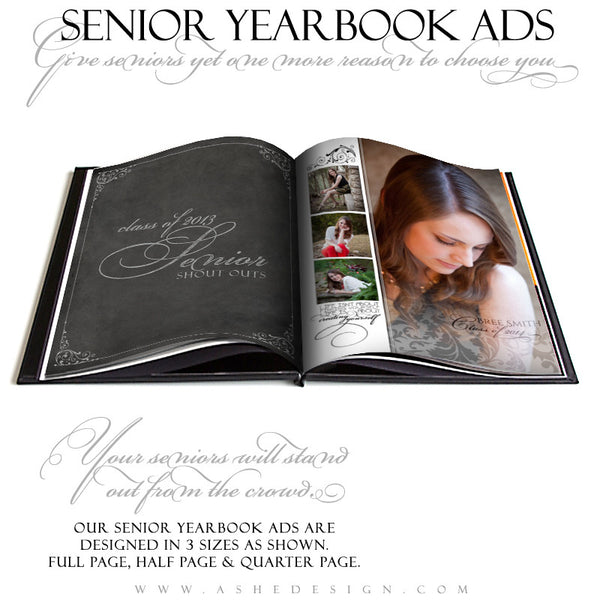 A Touch Of Class - Yearbook Templates for Photographers