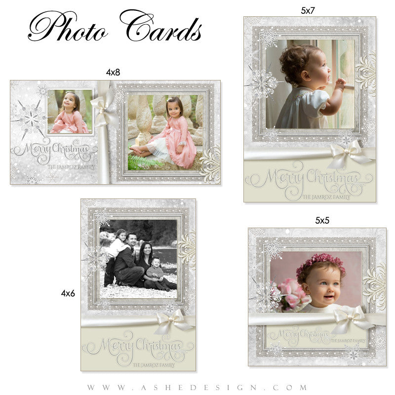 Snow Babies Photo Card Set web display