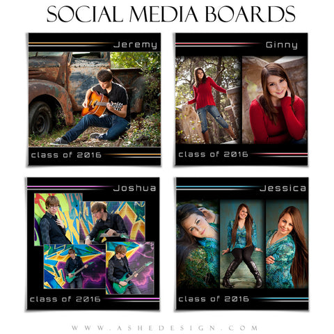 Social Media Boards | Streak Of Light