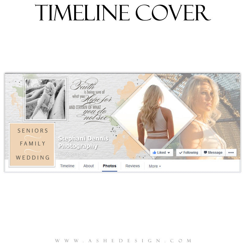 Facebook timeline Cover | Watercolors
