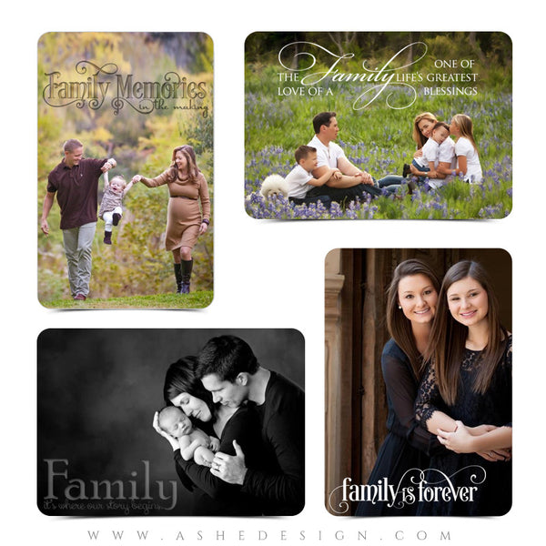 Family Time  examples web display