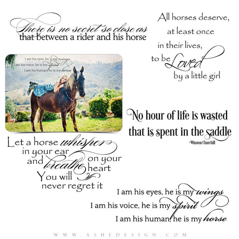 Word Art For Horses | Time In The Saddle