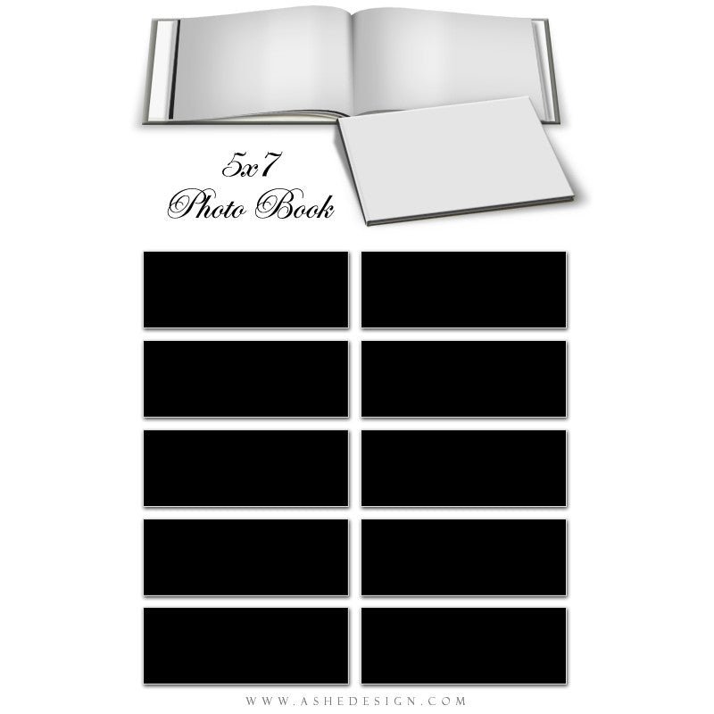 Ashe Design | 5x7 Photo Book Mockup