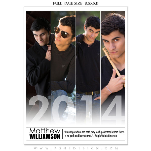 Follow Your Path -  Yearbook Templates for Photographers