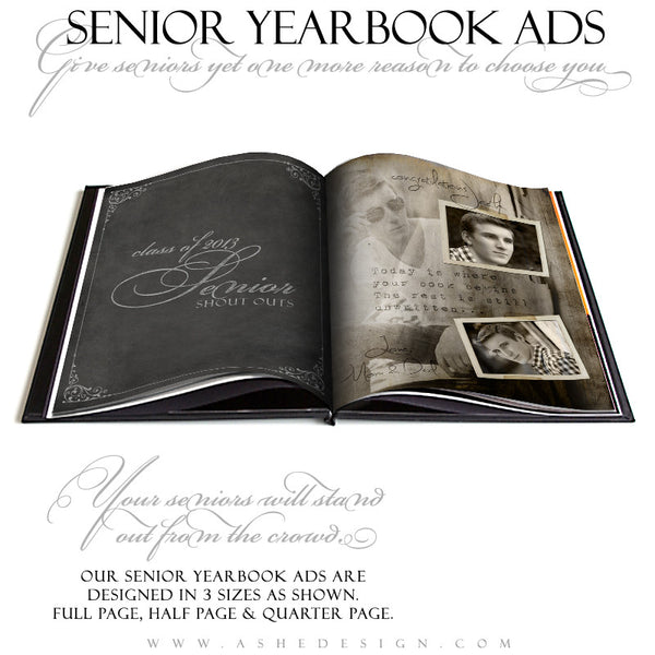 Unwritten Yearbook Templates for Photographers